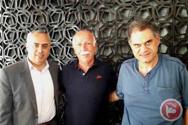 فضل طهبوب يلتقي سفير فلسطين في الاتحاد الاوروبي