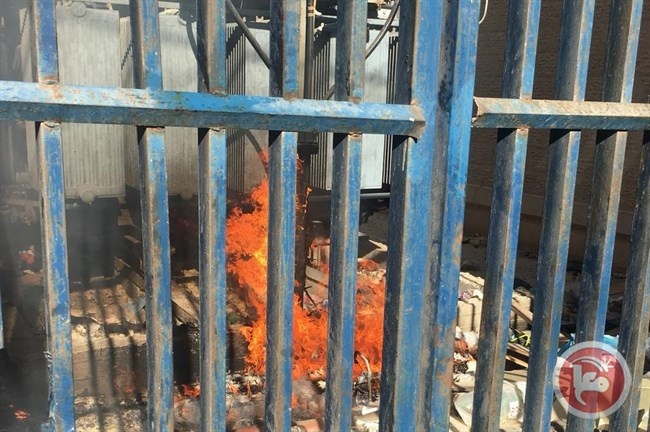 كهرباء القدس تناشد بعدم حرق النفايات قرب المحولات