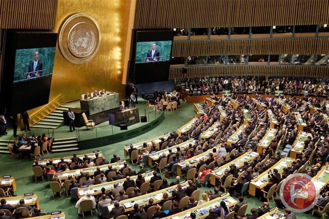 رأفت يطالب الجمعية العامة للأمم المتحدة بتعليق عضوية إسرائيل