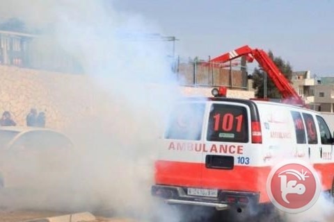 الصحة تستنكر اعتداء الاحتلال على الطواقم الطبية