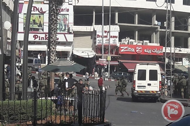 فيديو- إصابات خلال اقتحام الاحتلال وسط الخليل