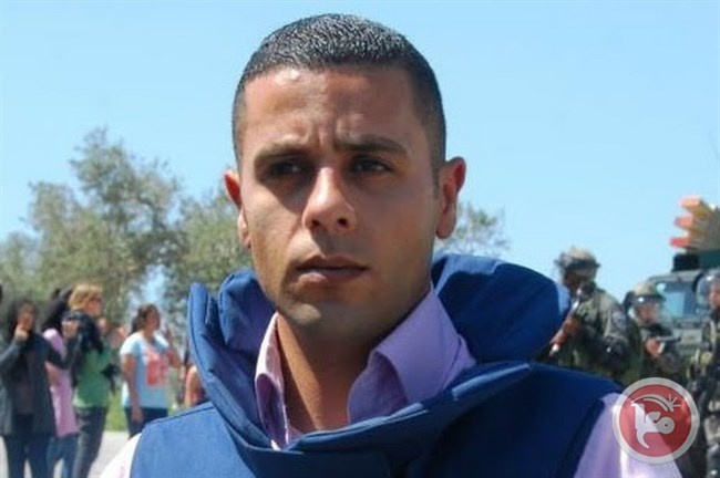 الاحتلال يمدد إعتقال الصحفي دار علي
