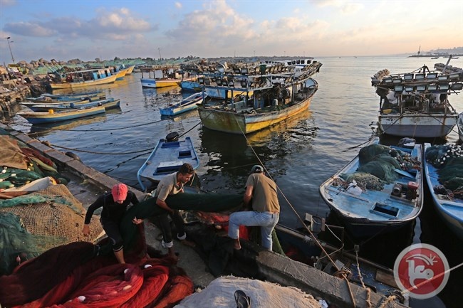 بحر غزة …حظر الصيد يصل الى 85%