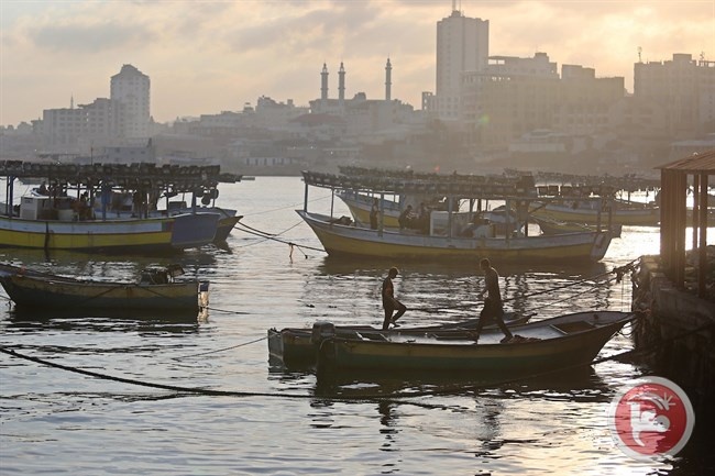 اصابة صياد بالرصاص المطاطي ببحر غزة