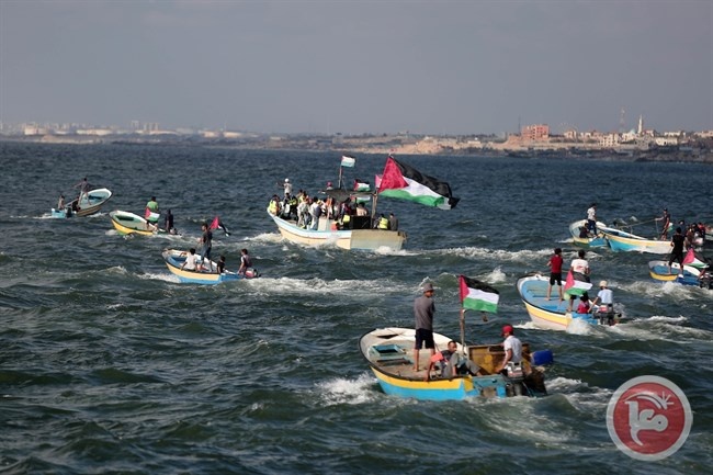 الثلاثاء- حراك بحري وبري على حدود غزة