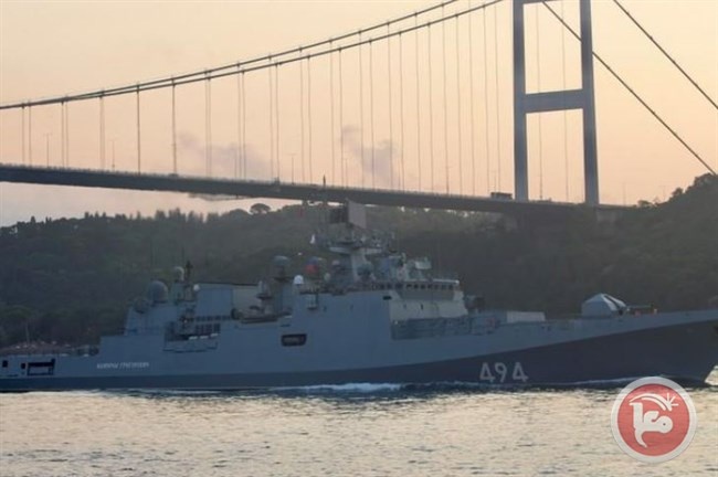 روسيا تعزز قواتها البحرية قبالة الساحل السوري