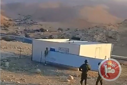 الاحتلال يصادر &quot;كرفان&quot; من الاغوار