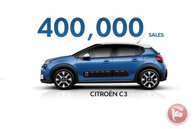 ستروين C3 تحقق مبيعات 400 الف مركبة بأقل من عامين