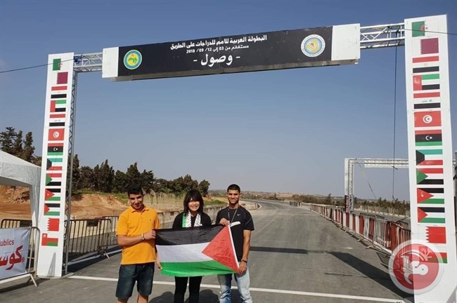 فلسطين تشارك بالبطولة العربية للدراجات الهوائية بالجزائر
