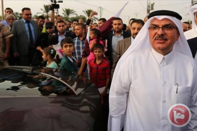 السفير القطري العمادي يصل غزة