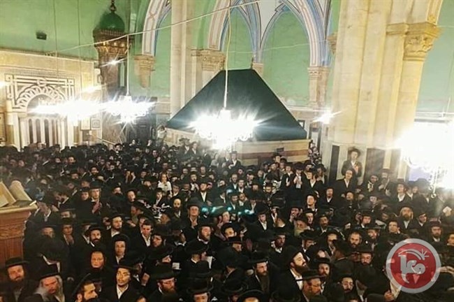 صور- المستوطنون يستبيحون المسجد الابراهيمي