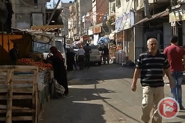 اللجنة الشعبية لمخيم بلاطة ترفض الضريبة داخل المخيمات