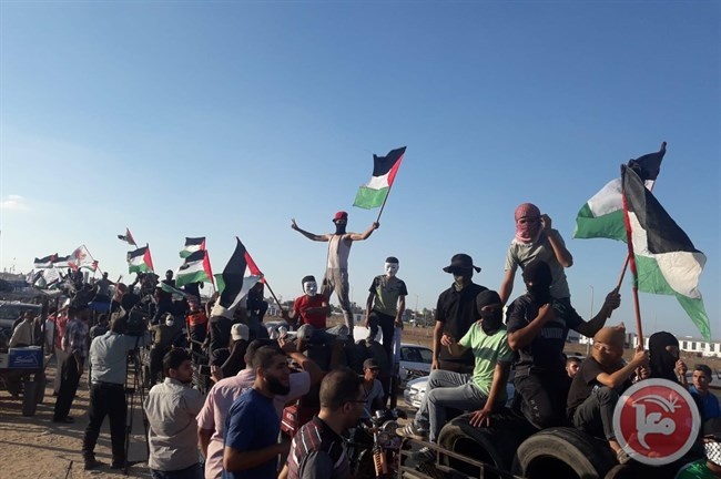 41 اصابة بنيران الاحتلال على حدود غزة