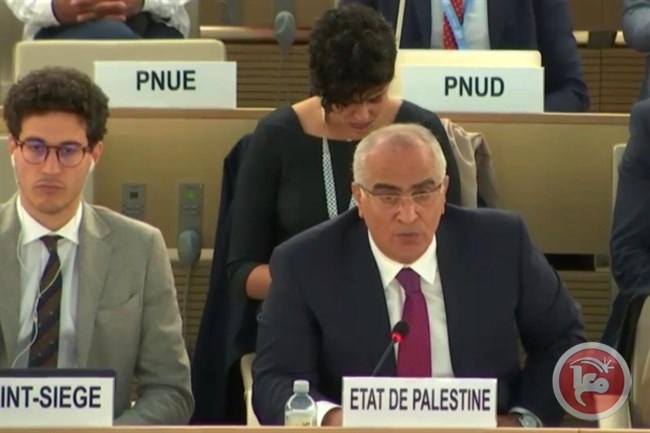 مجلس حقوق الانسان يناقش بند &quot;حالة حقوق الانسان بأراضي فلسطين&quot;