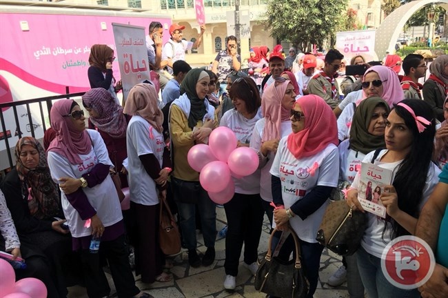 العمل الحي وبنك فلسطين يطلقان حملة الكشف المبكر عن سرطان الثدي