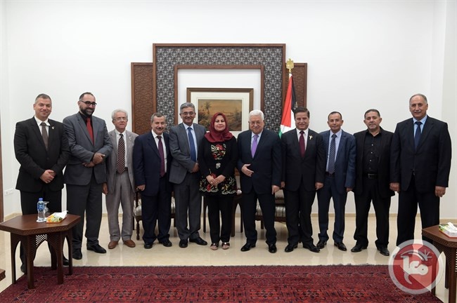 الرئيس يستقبل وفد المؤتمر العلمي الطبي السابع