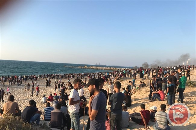 اصابات بنيران الاحتلال شمال قطاع غزة