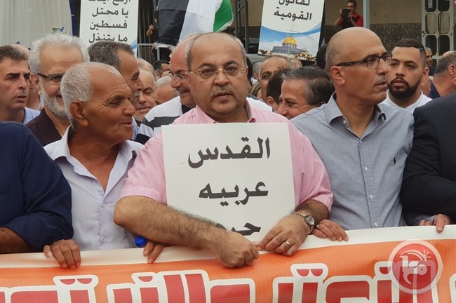 الطيبي: الشعب الفلسطيني توحد لرفض &quot;قانون القومية&quot;