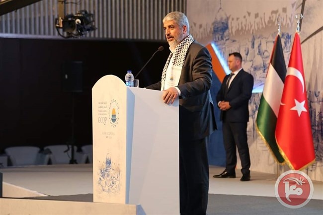 حماس تعلن رسميا خالد مشعل قائدا لها بالخارج وابو مرزوق نائبا له