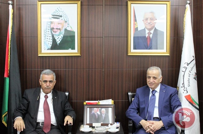 المستشار سعد يلتقي وزير الحكم المحلي حسين الأعرج