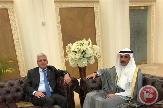 السفير طهبوب يلتقي رئيس مجلس الامة الكويتي مرزوق الغانم