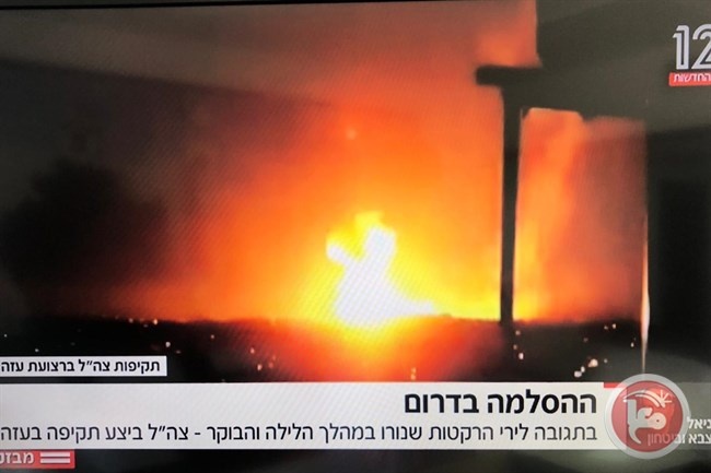 تلفزيون إسرائيل: الجيش يستعد لعملية واسعة ضد غزة