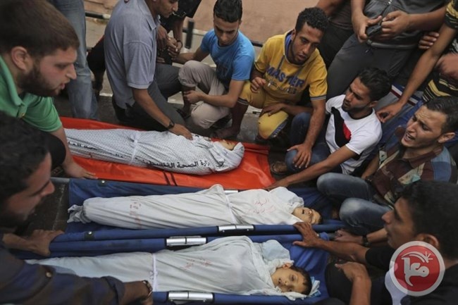 منظمة التحرير تطالب بالتحقيق في جريمة قتل الاطفال