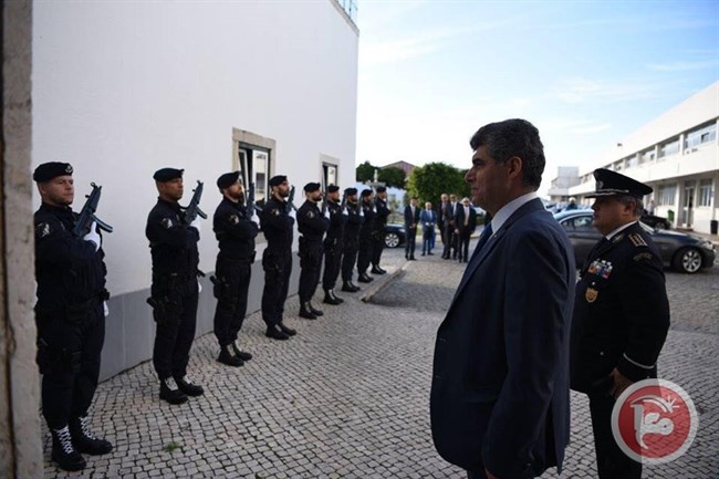 اللواء حازم عطا الله يقوم بزيارة عمل للشرطة البرتغالية
