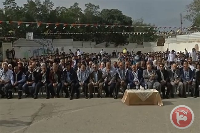 مهرجان طلابي لاحياء ذكرى رحيل أبو عمار