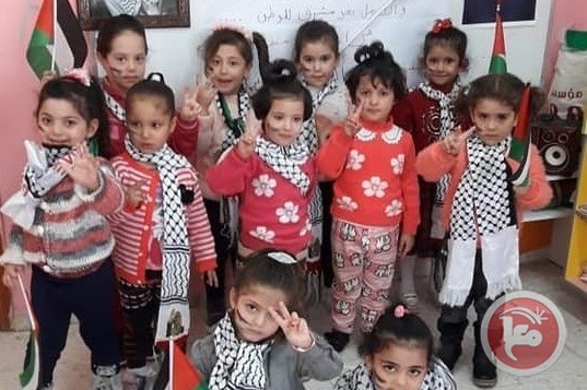 روضة &quot;المتميّزون&quot; تحيي يوم الكوفية وإعلان الاستقلال