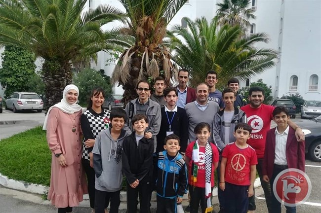 فلسطين تعود بفضية وبرونزية من بطولة العرب للشطرنج