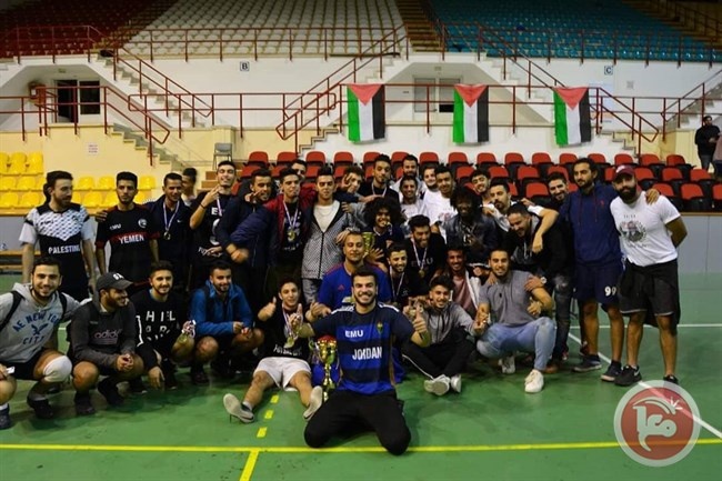 اتحاد طلبة فلسطين بقبرص ينظم بطولة الشهيد ياسر عرفات الخامسة