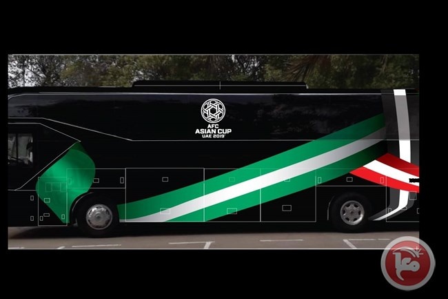 اعلان شعارات حافلات المنتخبات المشاركة في كأس اسيا 2018