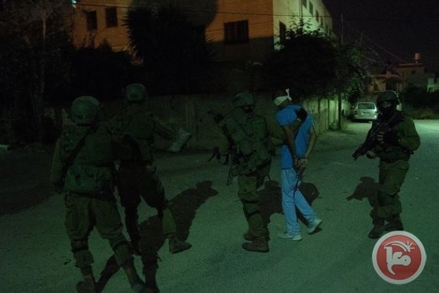 اعتقالات في الضفة وقوات الاحتلال تزعم العثور على سلاح
