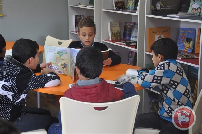 افتتاح مكتبة تفوق النموذجية للأطفال في بلدة قصرة