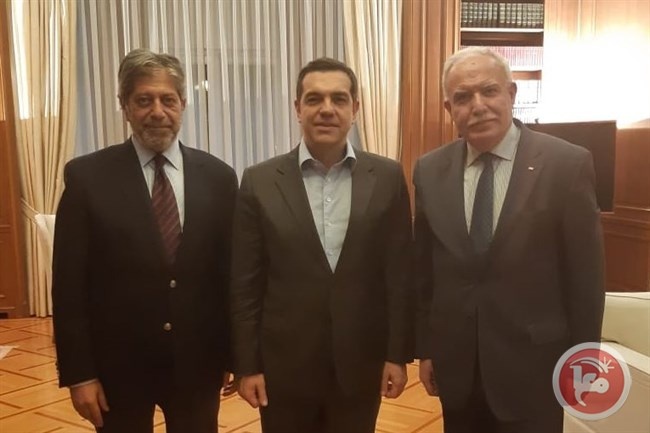 الوزير المالكي يلتقي رئيس الوزراء اليوناني