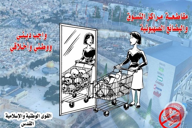 قوى القدس تدعو لمقاطعة الأسواق الإسرائيلية