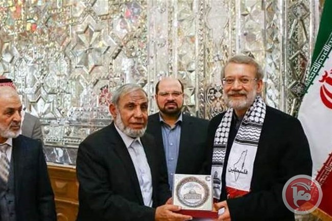وفد حماس يدعو رئيس البرلمان الإيراني لزيارة غزة