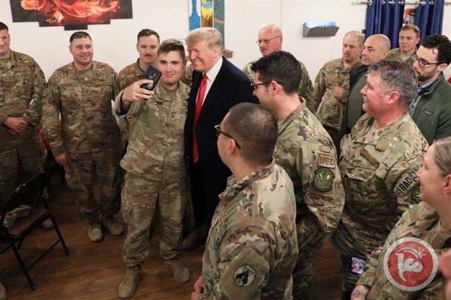 صور- ترامب يصل العراق في زيارة مفاجئة