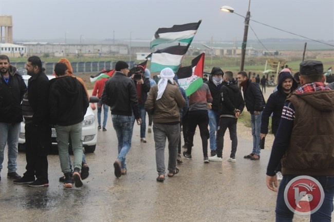 استئناف مسيرات العودة على حدود غزة