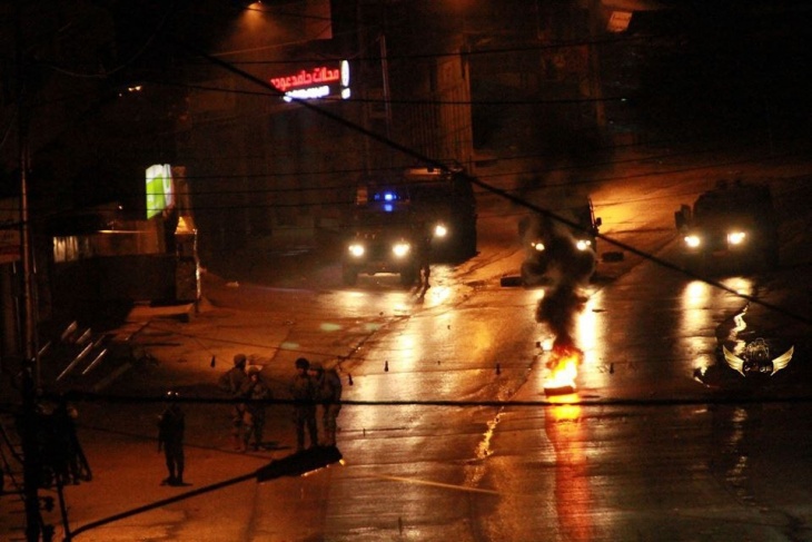 The occupation storms the eastern region of Nablus