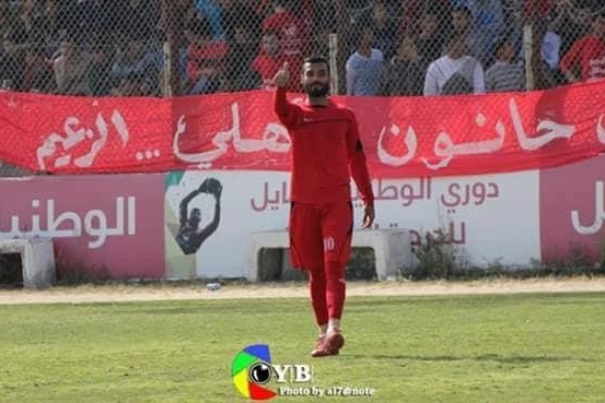 أبو عودة في صفوف نادي أهلي قلقيلية لكرة القدم