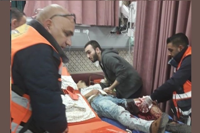 إصابة شاب برصاص الاحتلال في مواجهات نابلس