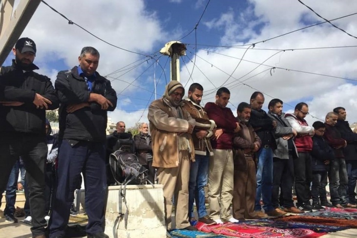 احتجاجا على سياسة بلدية الاحتلال- صلاة الجمعة في بلدة سلوان