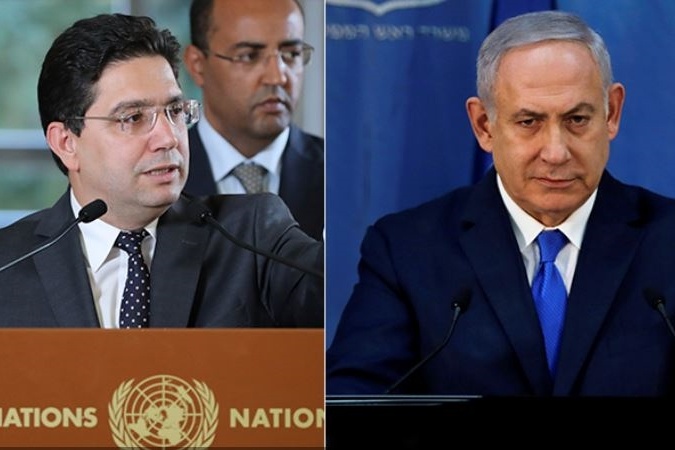 نتنياهو يجتمع سرا مع وزير الخارجية المغربي