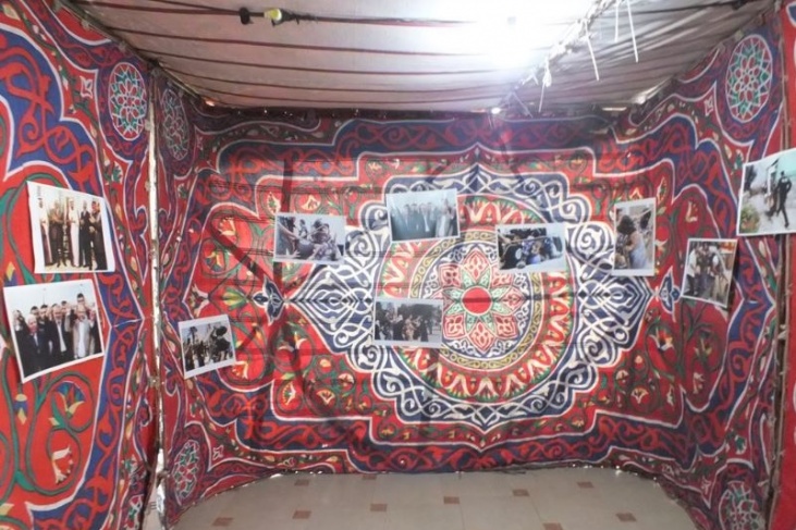 جبهة العمل في جامعة فلسطين الأهلية تفتتح معرض حنظله الفني الثقافي