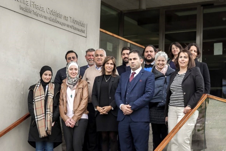الجامعة العربية الأمريكية تطلق مشروع ايراسموس في دبلن الإيرلندية