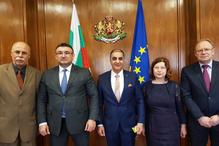 السفير المذبوح يبحث مع وزير الداخلية البلغاري توقيع عدة اتفاقيات