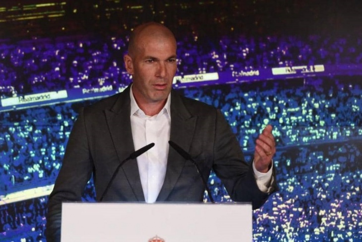 أول تعليق من زيدان بعد عودته لريال مدريد