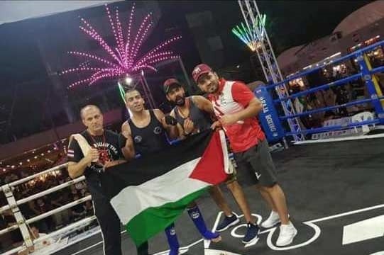 فوز اللاعب حسن صبحي ببطولة الاندية في المواي تاي والكيك بوكسنغ